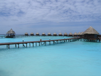 Maldives, North Male Atoll, Thulhagiri Island Resort